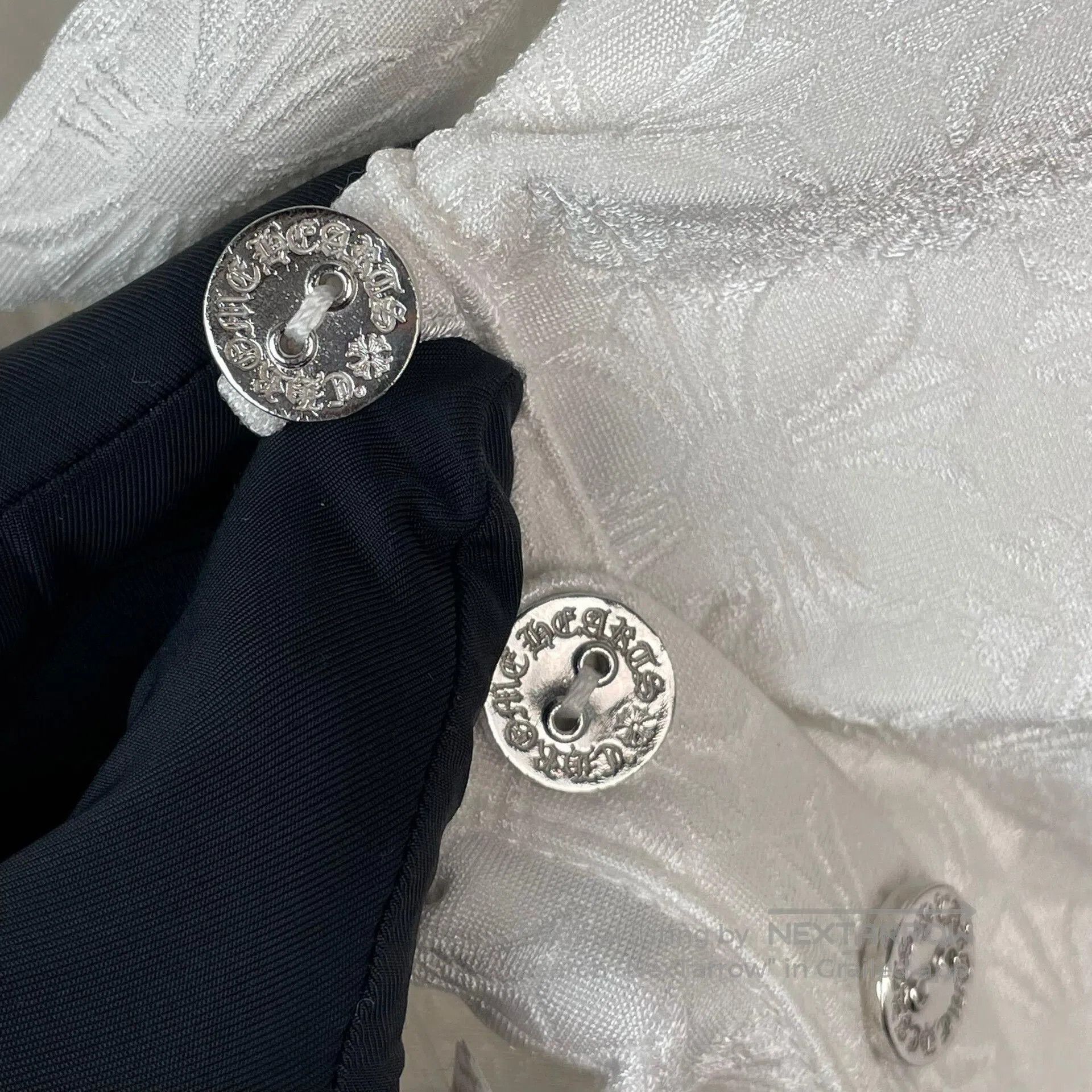 Chrome Hearts Chrome Hearts White Polo T. Size S / US 4 / IT 40 - 9 Thumbnail