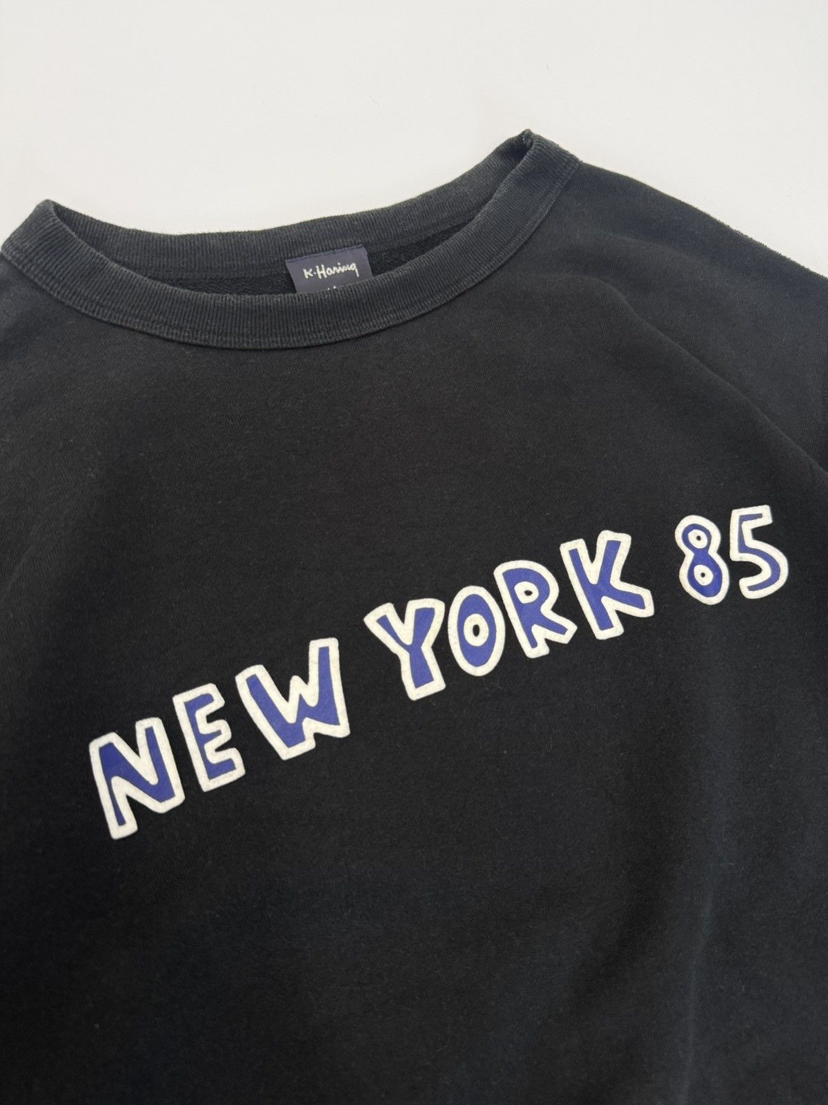 Keith Haring 🔥 Vtg Keith Haring "Pop Art" Uniqlo Roundneck Sweatshirt - L Size US L / EU 52-54 / 3 - 4 Thumbnail