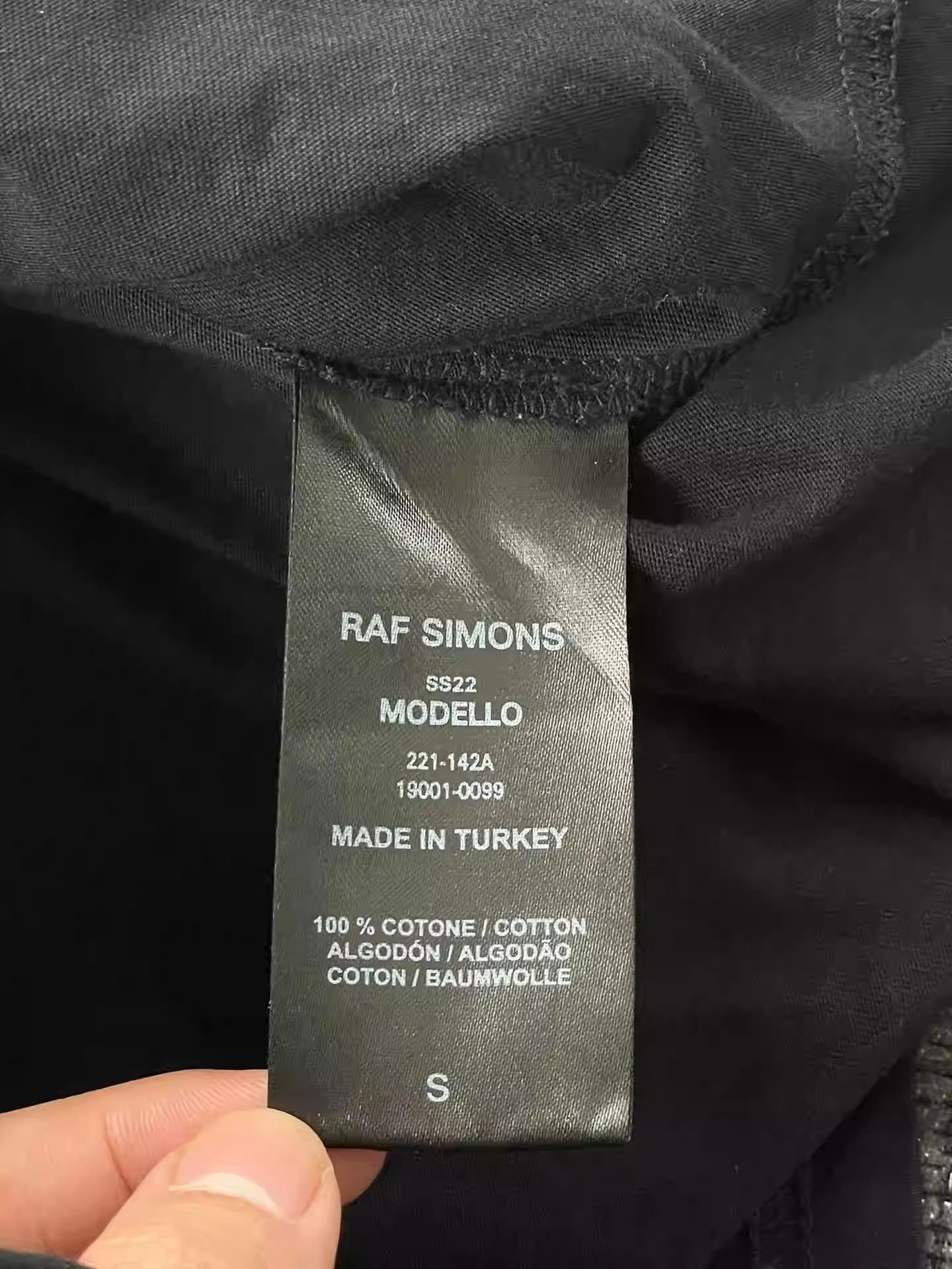Raf Simons Raf Simons 22ss Reaper Print Patchwork Short Sleeve Size US S / EU 44-46 / 1 - 5 Thumbnail