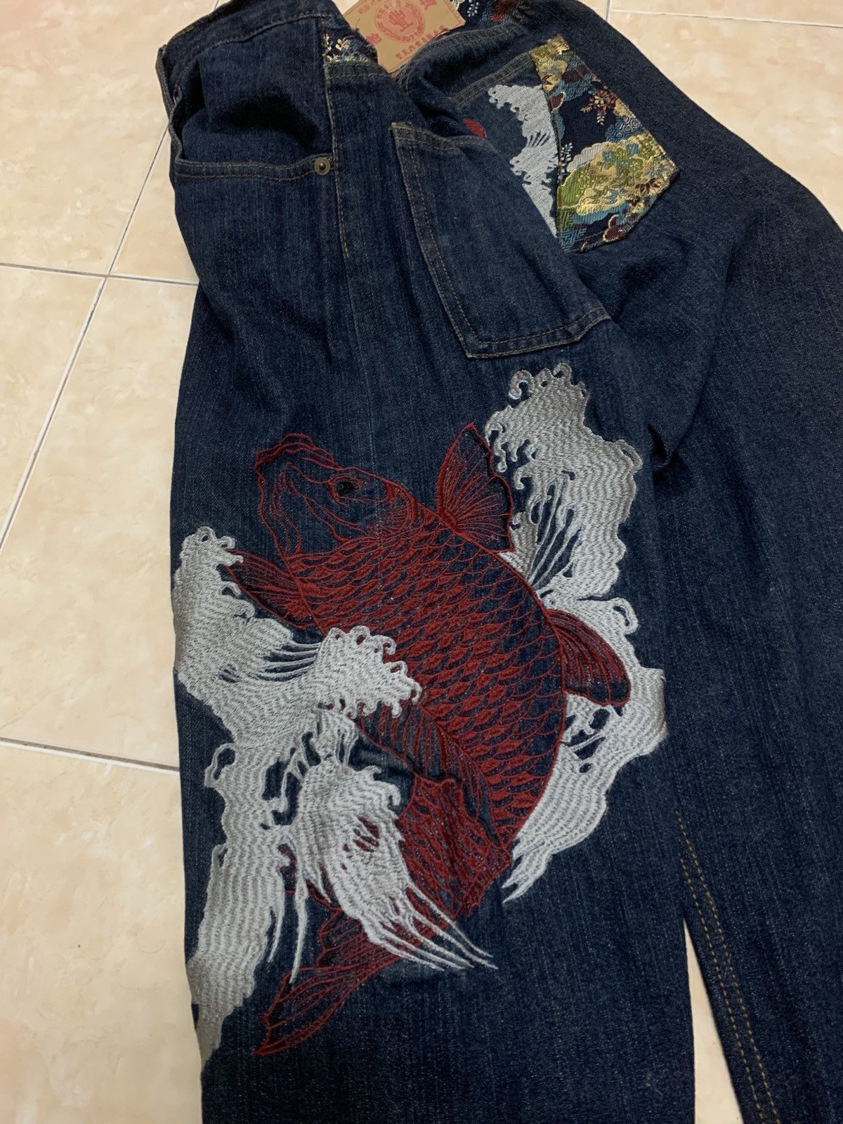 Edition Japan Jeans koi Sukajan Denim Size US 32 / EU 48 - 13 Thumbnail