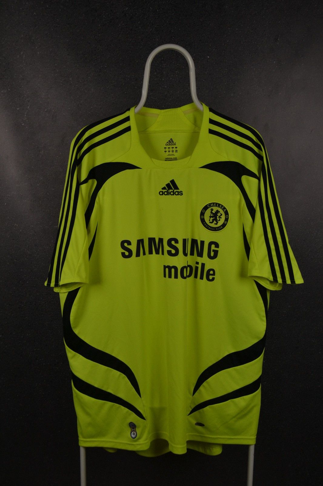Vintage Chelsea London 2007 Away Football Shirt Vintage Adidas Retro Size US XL / EU 56 / 4 - 1 Thumbnail