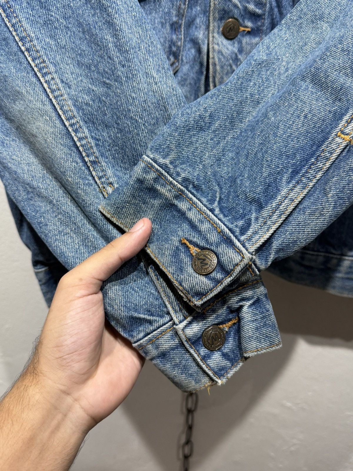 Marlboro Classics Vintage Marlboro Denim jacket Size US S / EU 44-46 / 1 - 6 Thumbnail