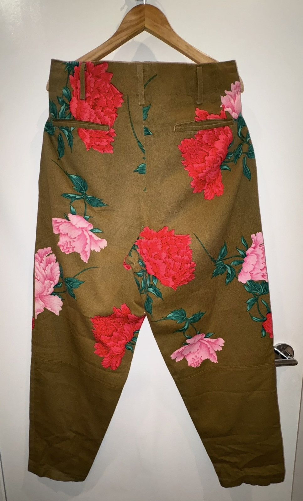 Yohji Yamamoto Deadstock -Archival Yohji Yamamoto 1996 SS Peony Chinos Size US 32 / EU 48 - 4 Thumbnail