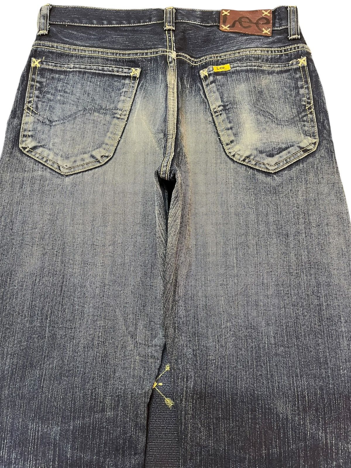 Lee Vintage Lee Riders Mudwash Grunge Distressed Denim Size US 30 / EU 46 - 6 Thumbnail