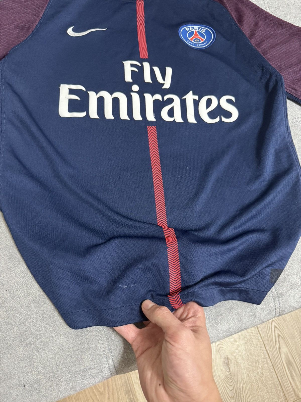 Nike × Vintage Vintage Nike PSG France soccer jersey t-shirt M Paris Size US M / EU 48-50 / 2 - 5 Thumbnail