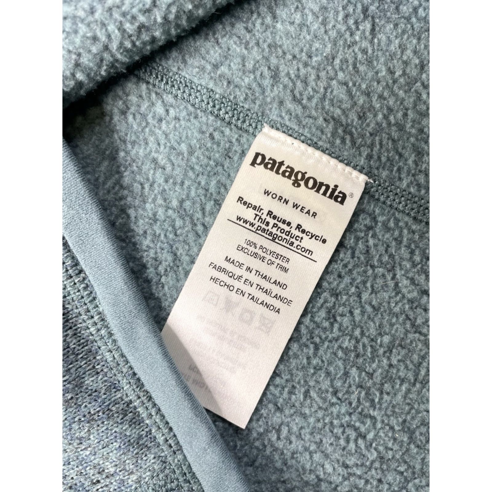 Patagonia Patagonia Sweatshirt Pullover 1/4 Zip Shadow Blue 25617 Womens Small Size S / US 4 / IT 40 - 7 Thumbnail