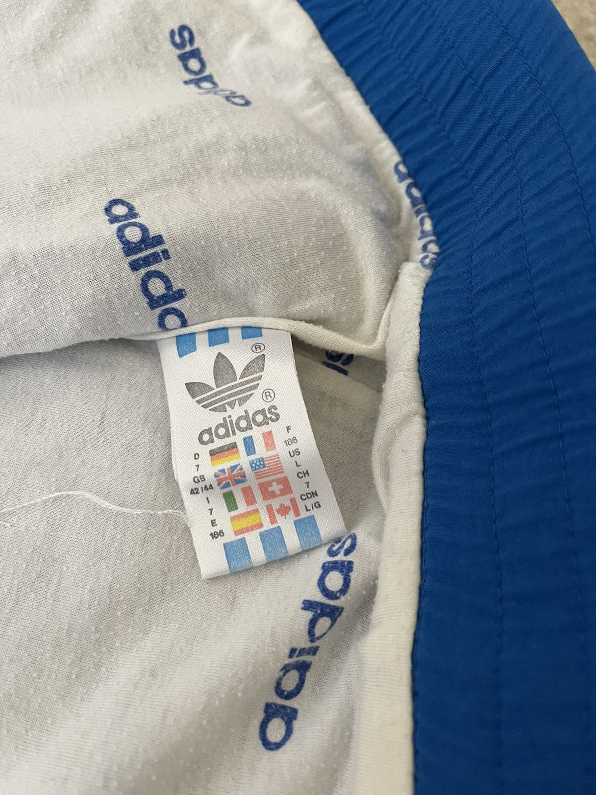 Adidas Adidas vintage bomber jacket 90s stripes Size US L / EU 52-54 / 3 - 5 Thumbnail