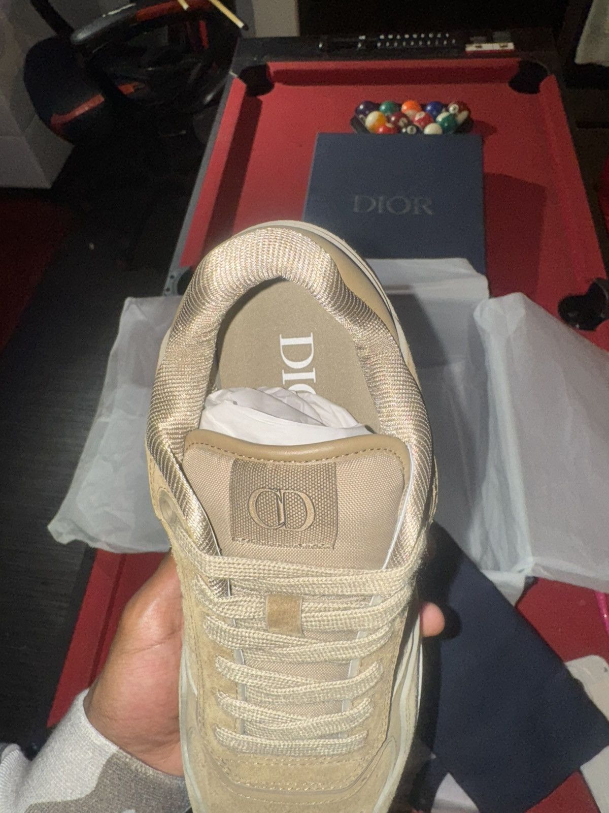 Dior Dior B27 in Suede Calfskin Low Top Size US 7 / EU 40 - 9 Thumbnail