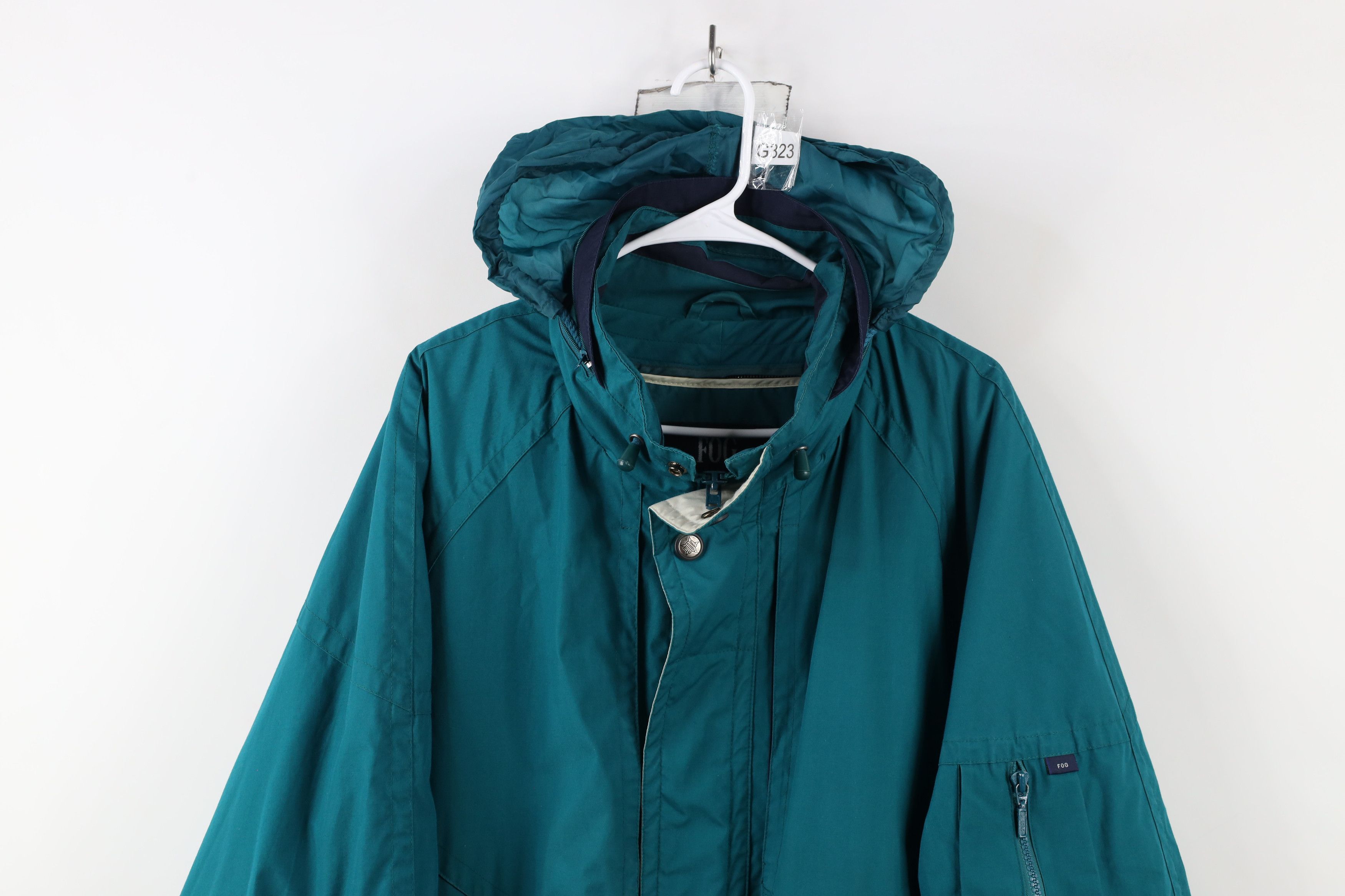 Vintage Vintage 90s Streetwear Hooded Sailing Windbreaker Jacket Size US XL / EU 56 / 4 - 2 Thumbnail