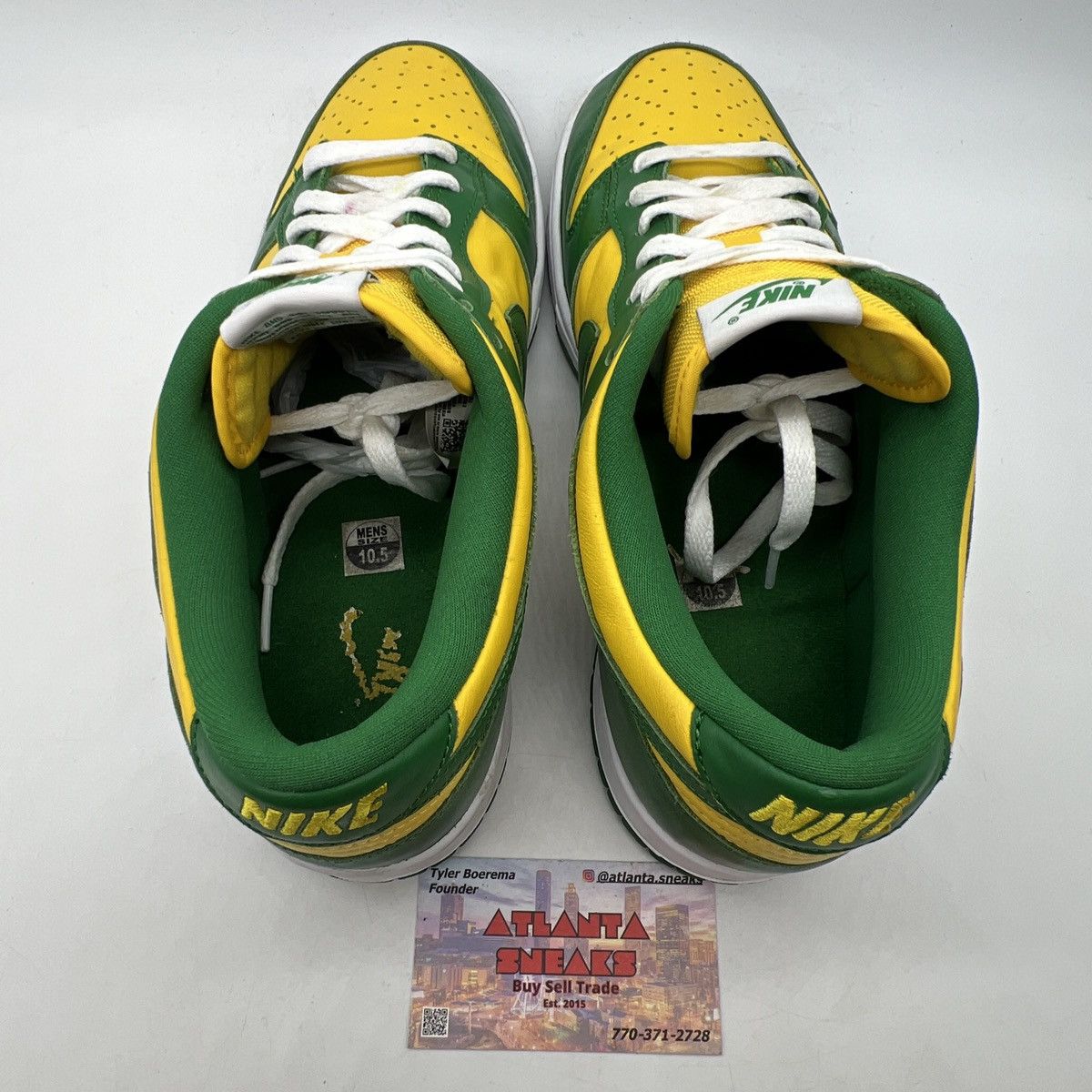 Nike Nike dunk low Brazil Size US 10.5 / EU 43-44 - 6 Thumbnail