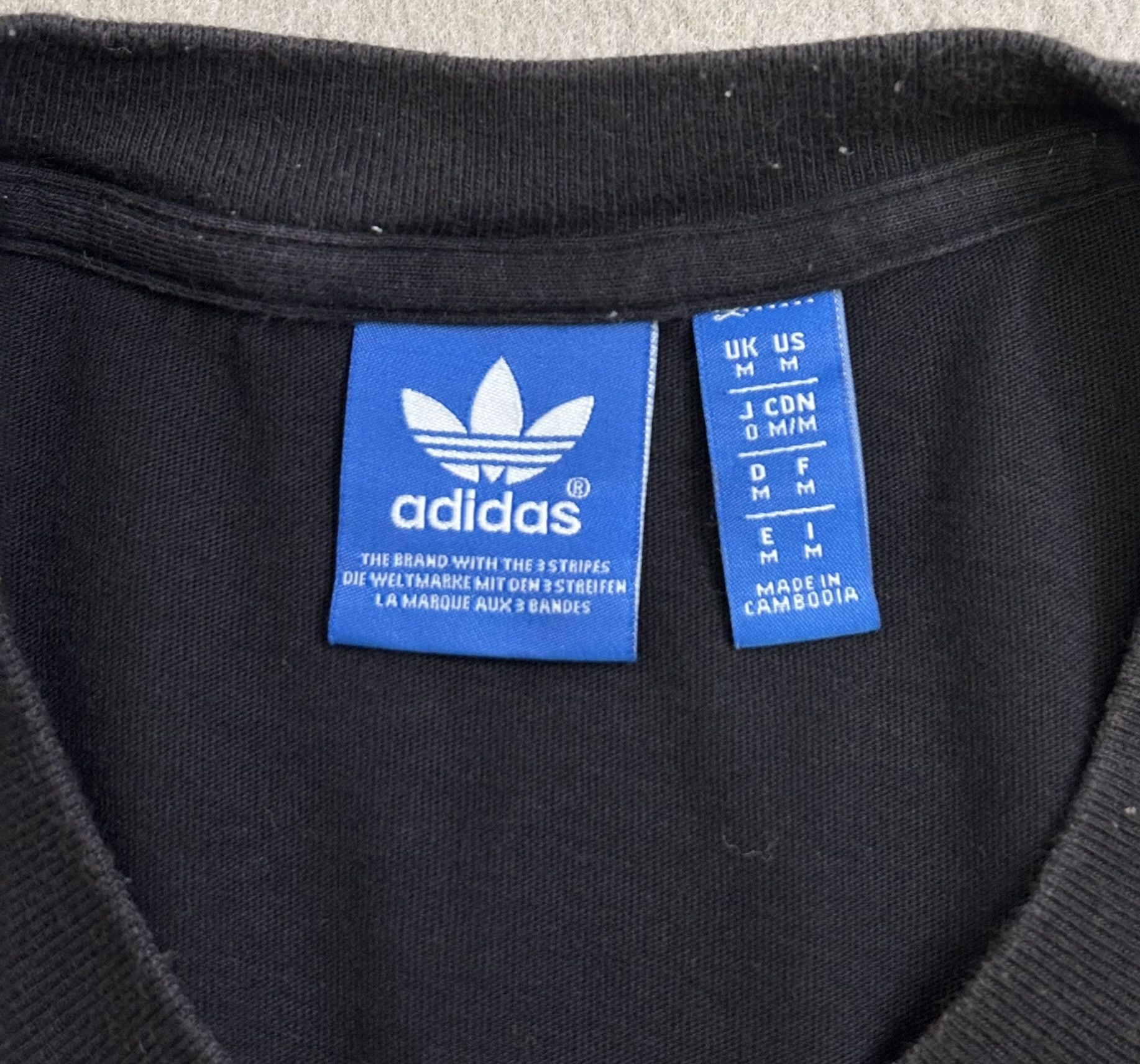 Adidas Adidas Originals 03 Black T-Shirt size M Size US M / EU 48-50 / 2 - 11 Thumbnail