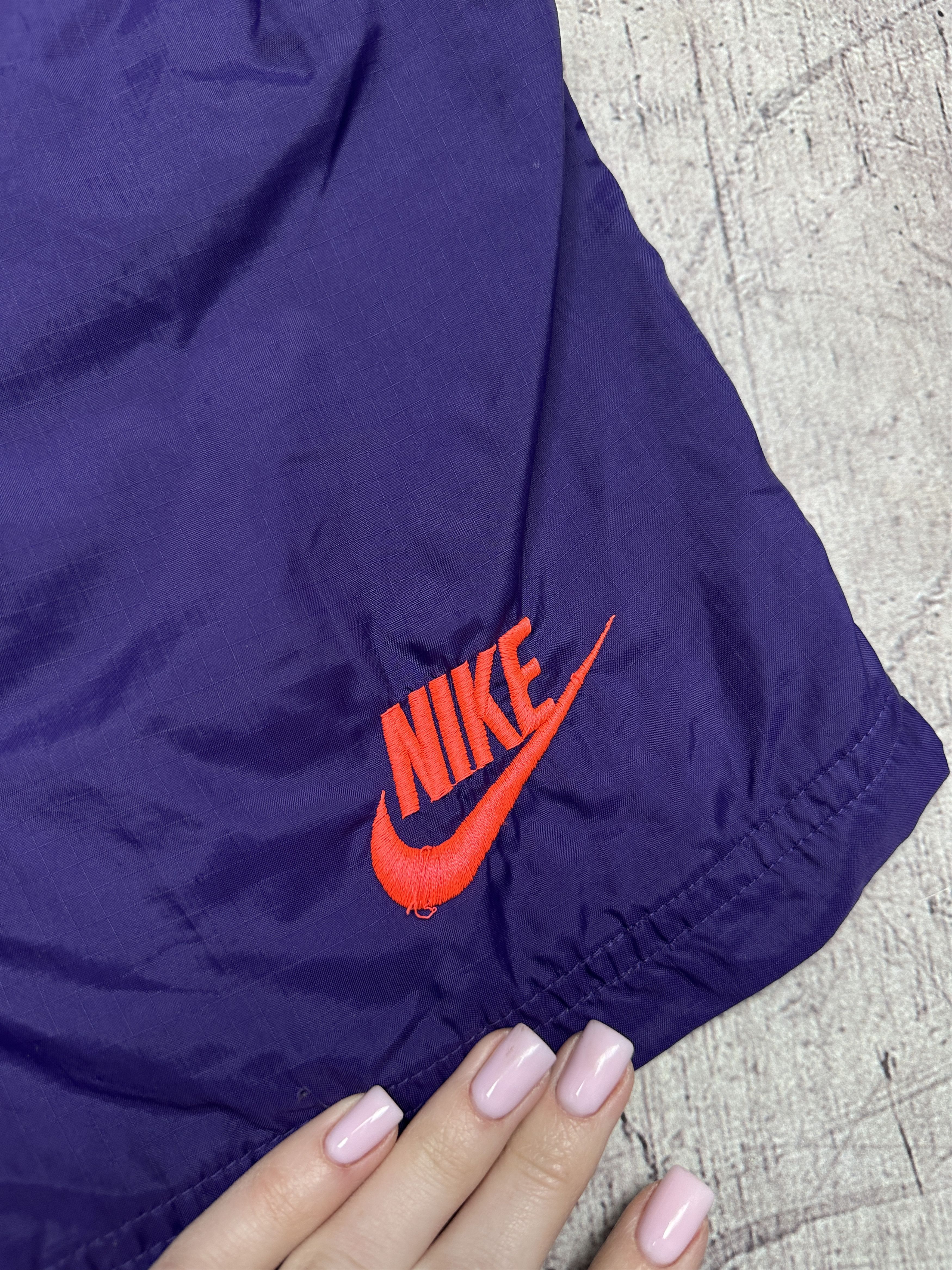 Nike Nike 90s Vintage Mens Nylon Shorts Size US 34 / EU 50 - 3 Thumbnail