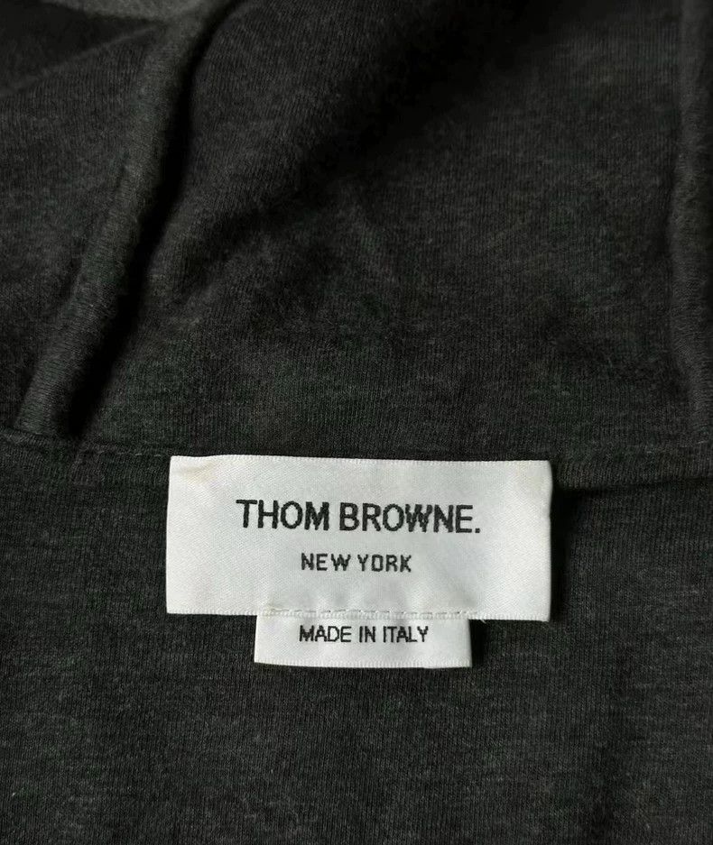 Thom Browne Thom browne Hooded jacket with gray sleeves 2504-Nextarrow Size US XS / EU 42 / 0 - 3 Thumbnail