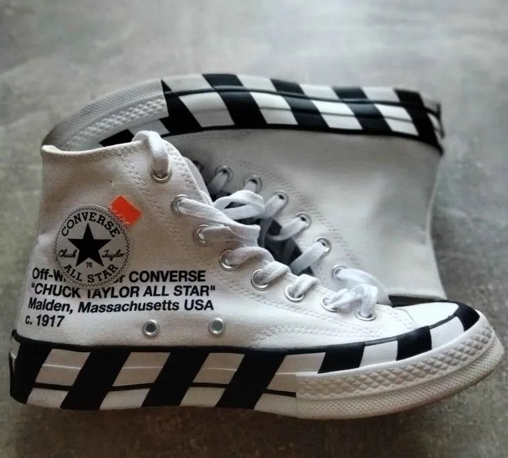 Off white converse size 6.5 best sale