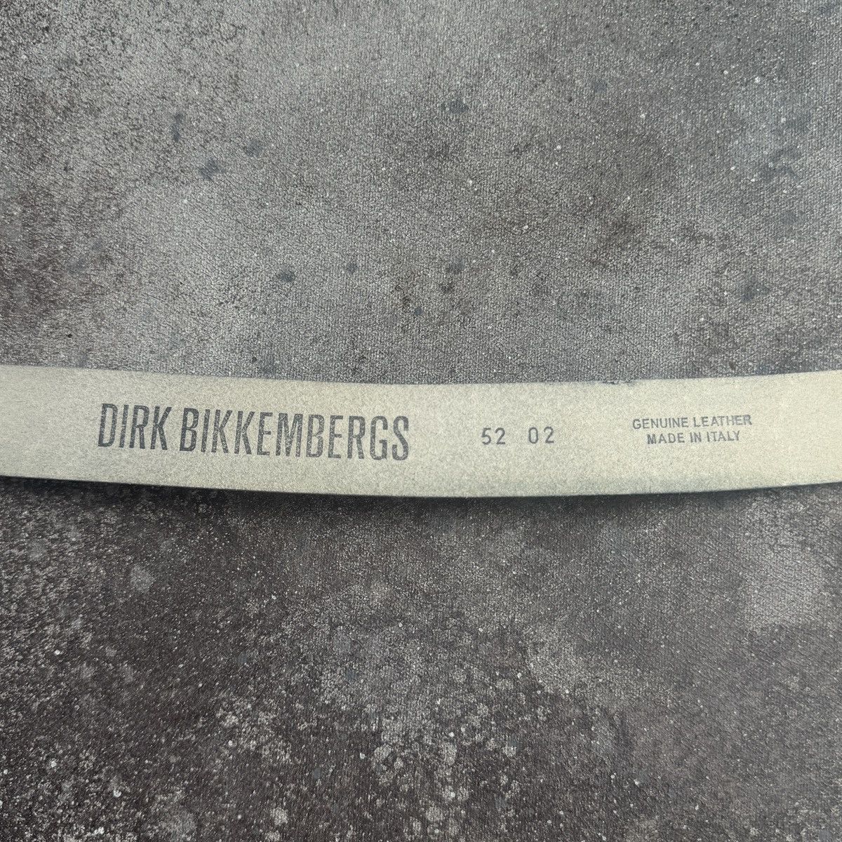 Dirk Bikkembergs Dirk Bikkembergs Archive Vintage 2006 World Cup Leather Belt Size ONE SIZE - 6 Thumbnail