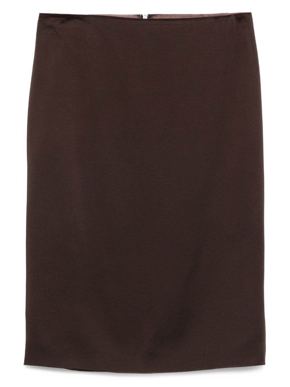 Tom Ford SATIN MIDI SKIRT Size 27" / US 4 / IT 40 - 1 Thumbnail