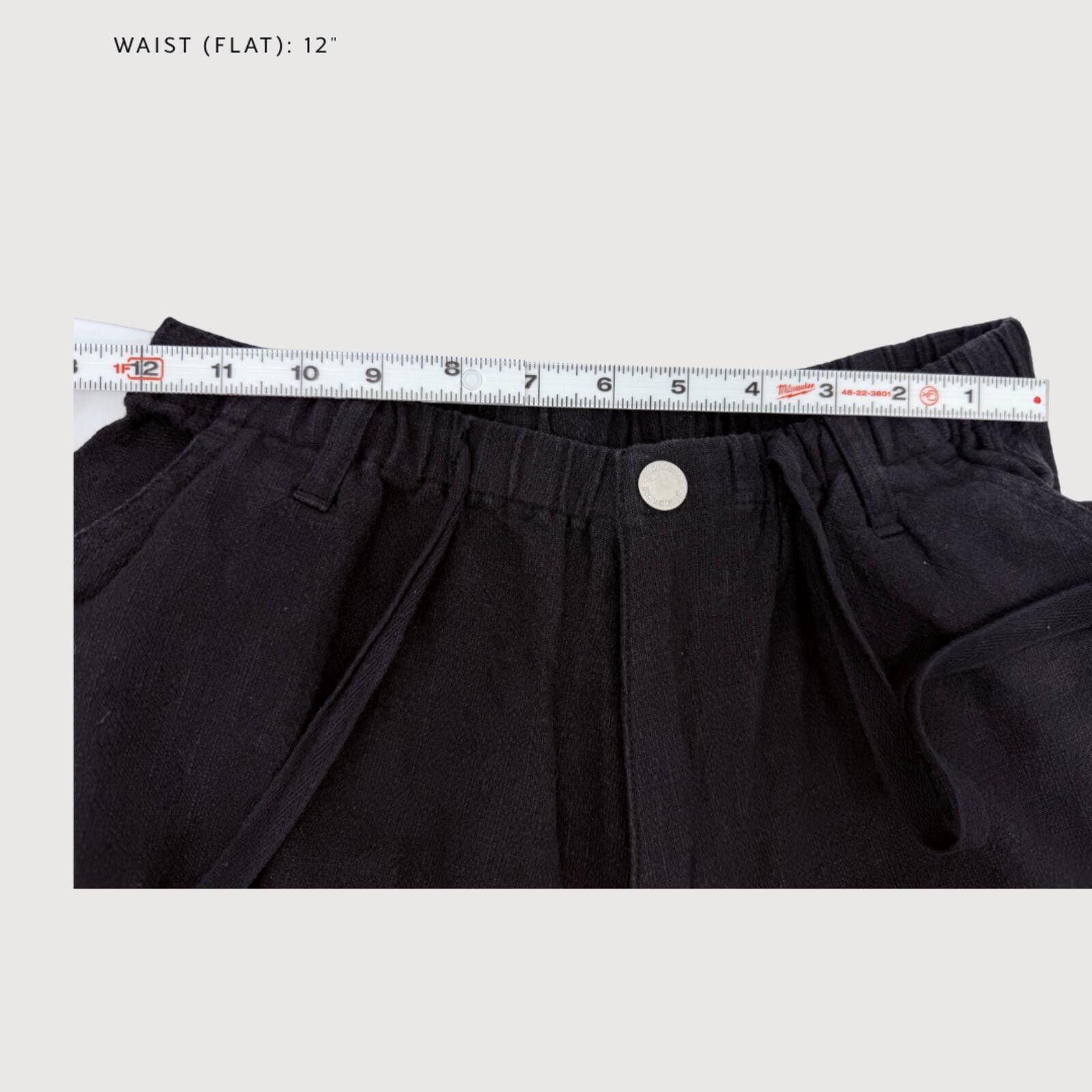 Pleasures Pleasures Wide Cargo Pants Black Streetwear Utility 28 Size 28" / US 6 / IT 42 - 7 Thumbnail