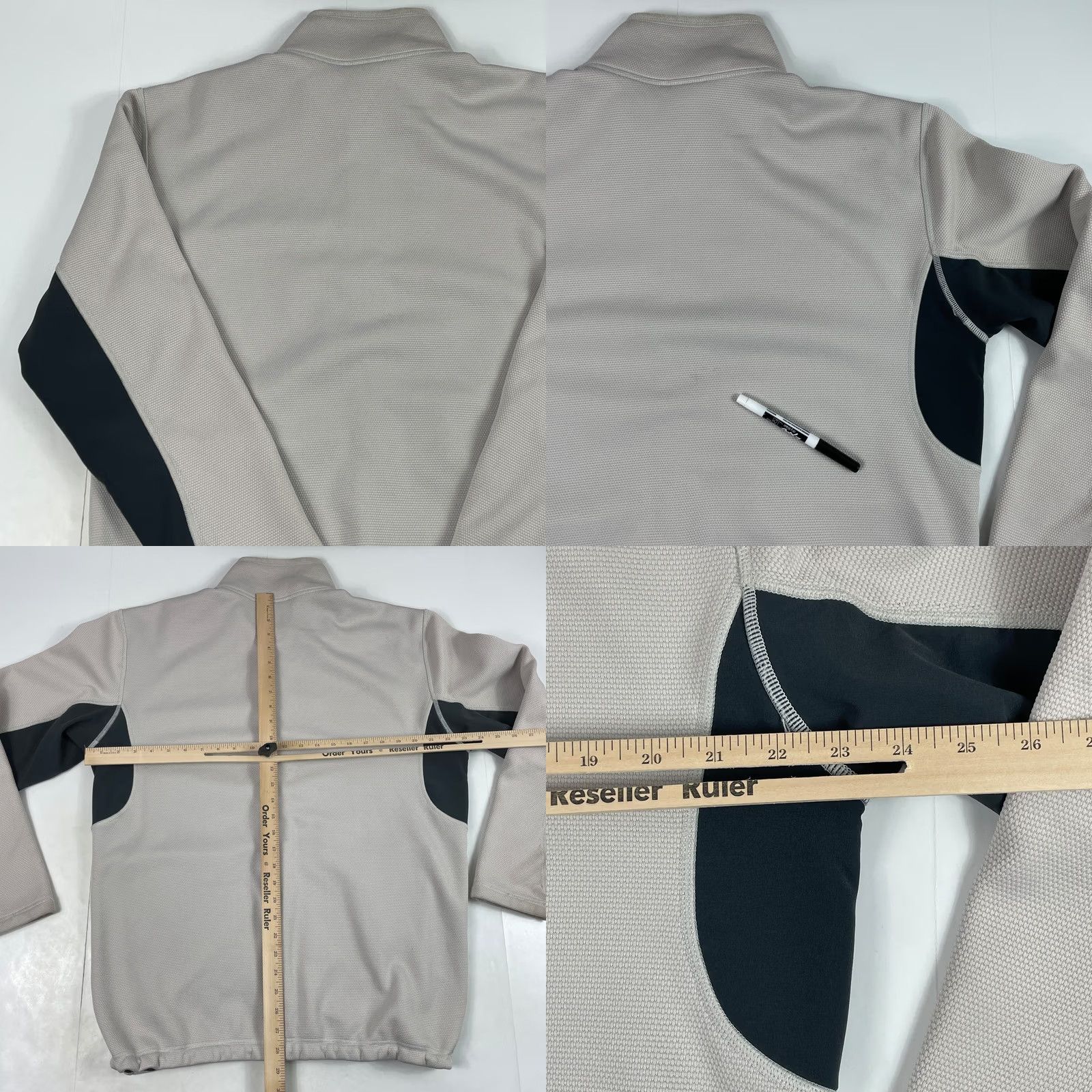 The North Face The North Face Jacket Mens Large Beige Fleece Full Zip Hiking Skiing Climbing Size US L / EU 52-54 / 3 - 9 Thumbnail
