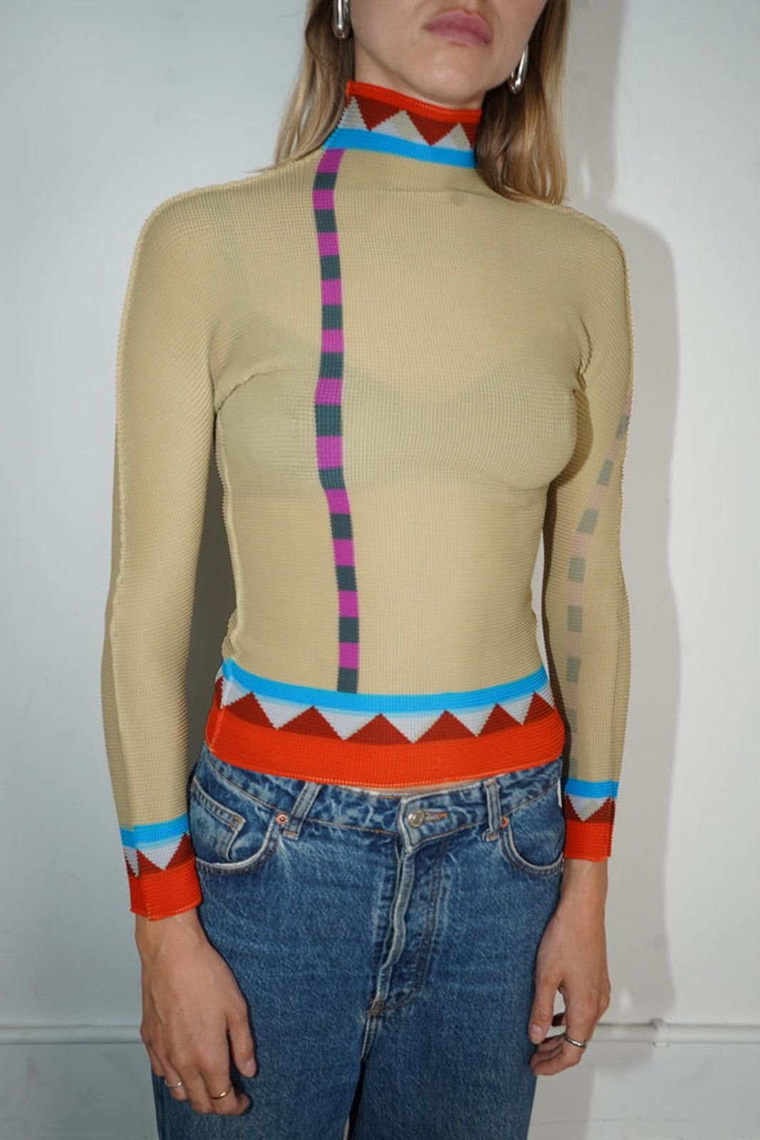 Issey Miyake Issey Miyake Top Size ONE SIZE - 8 Thumbnail