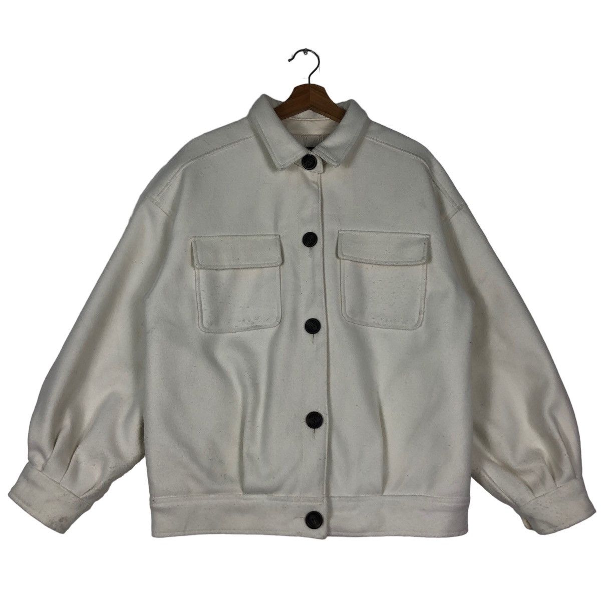 🔥Vintage Issey Miyake Design Wool Bomber Jacket Heatler