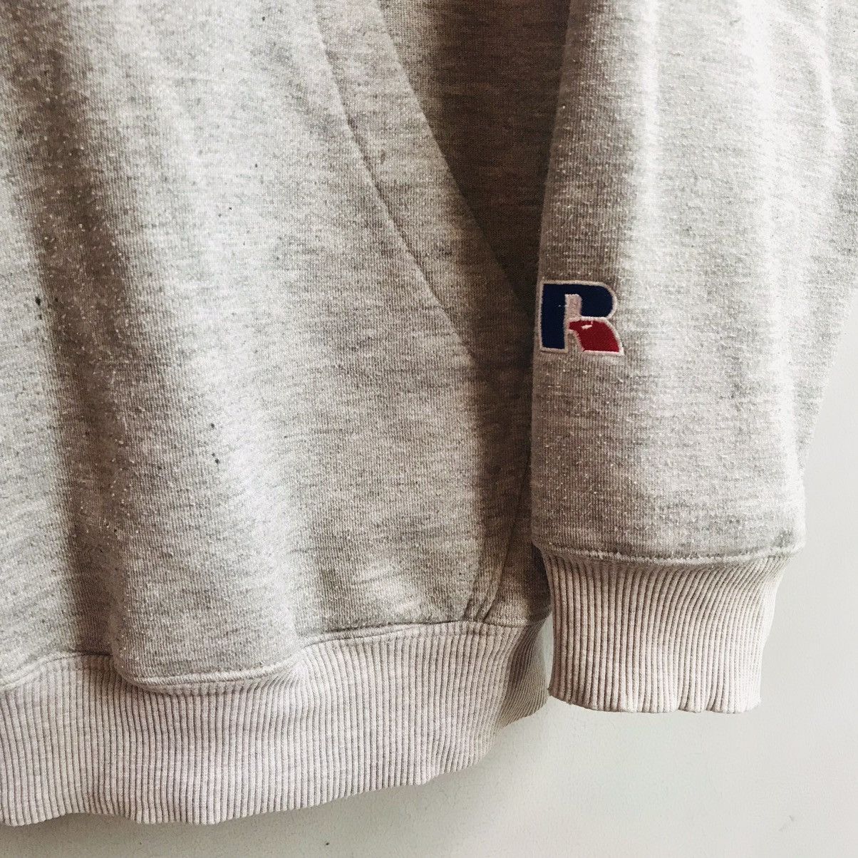 Russell Athletic × Vintage Vintage Russell Patchwork Hoodie Size US L / EU 52-54 / 3 - 5 Thumbnail