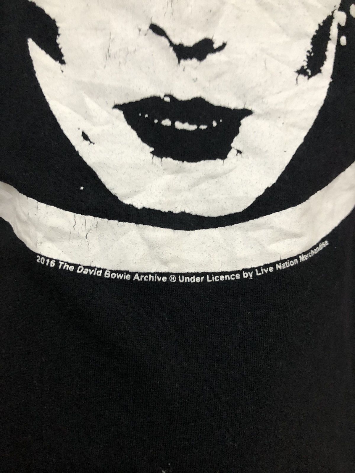 Band Tees × Japanese Brand @2016 David Bowie Merchandise Tee Size US XL / EU 56 / 4 - 3 Thumbnail