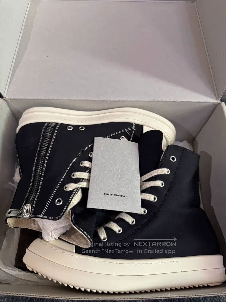 Rick Owens Rick Owens Double Thread Silk Face Mandarin Duck Big Conve Size US 6.5 / EU 39-40 - 8 Thumbnail