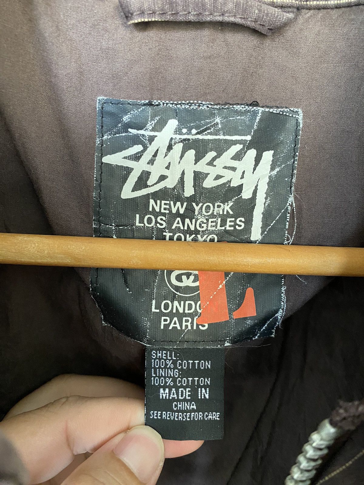 Stussy Vintage Stussy M56 Stripe Jacket Size US L / EU 52-54 / 3 - 16 Thumbnail