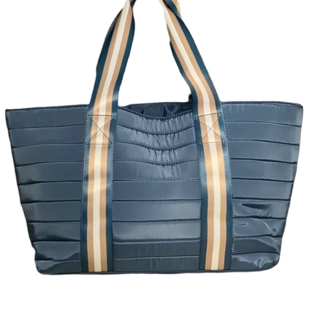 Goods Adrienne Vittadini Blue Canvas Sport Tote Size ONE SIZE - 1 Thumbnail