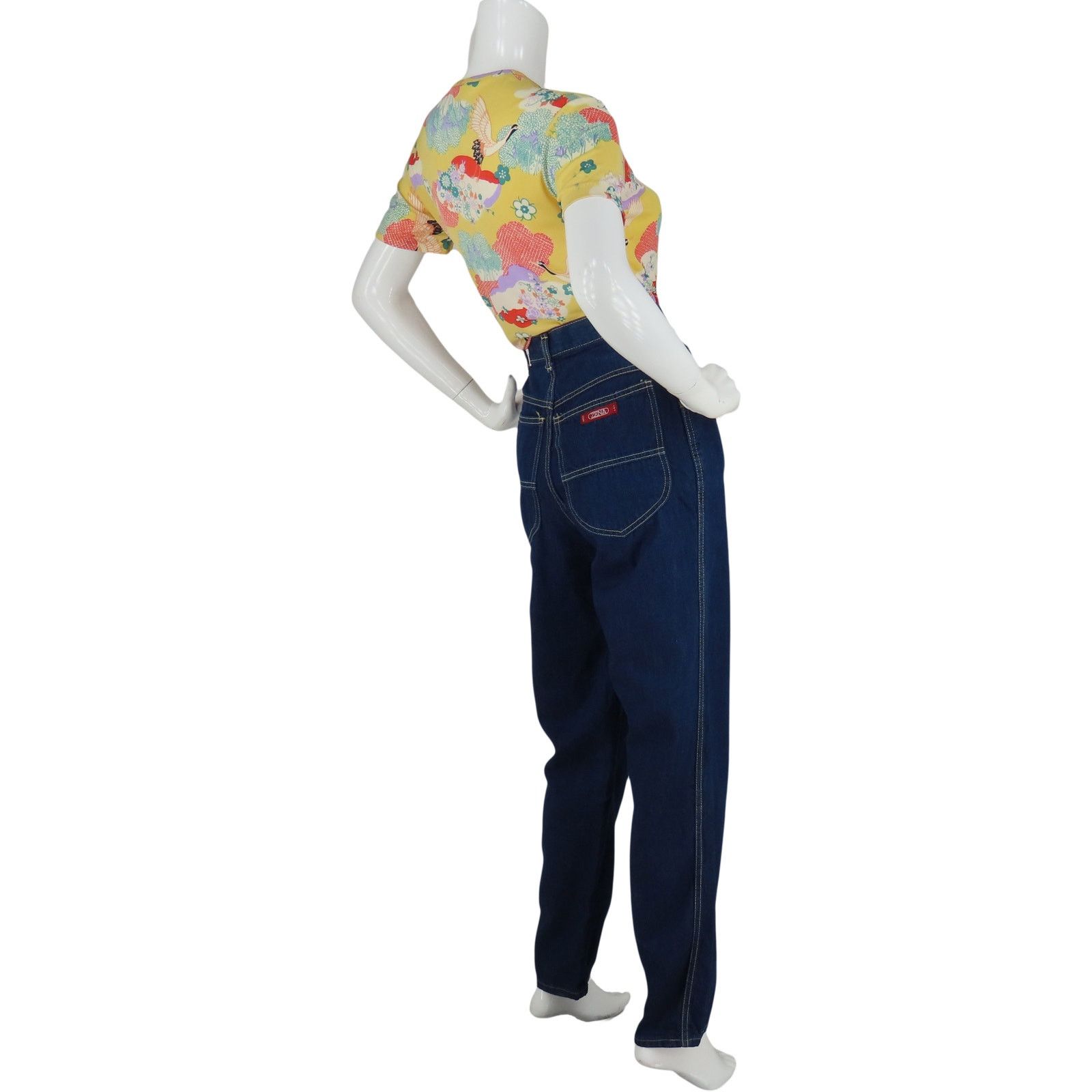 Vintage Vintage High Waisted Denim Jeans Size 24 Size 24" / US 00 / IT 34 - 7 Thumbnail