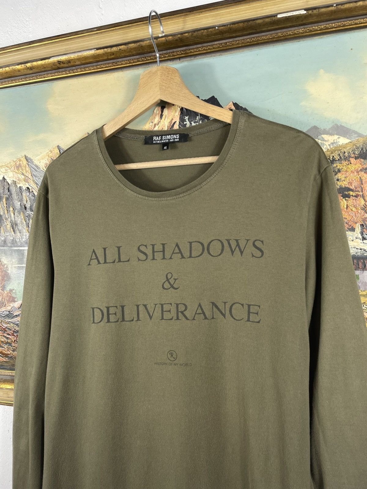 Designer Raf Simons AW 2005-2006 Longsleeve Top Archive Deaigner Size US M / EU 48-50 / 2 - 4 Thumbnail