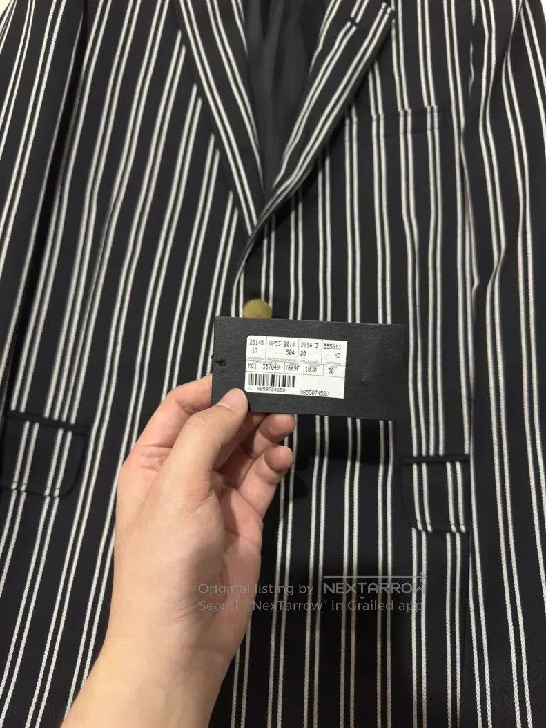Saint Laurent Paris Saint Laurent Paris Gold Button Striped Men's Suit i Size US M / EU 48-50 / 2 - 2 Thumbnail