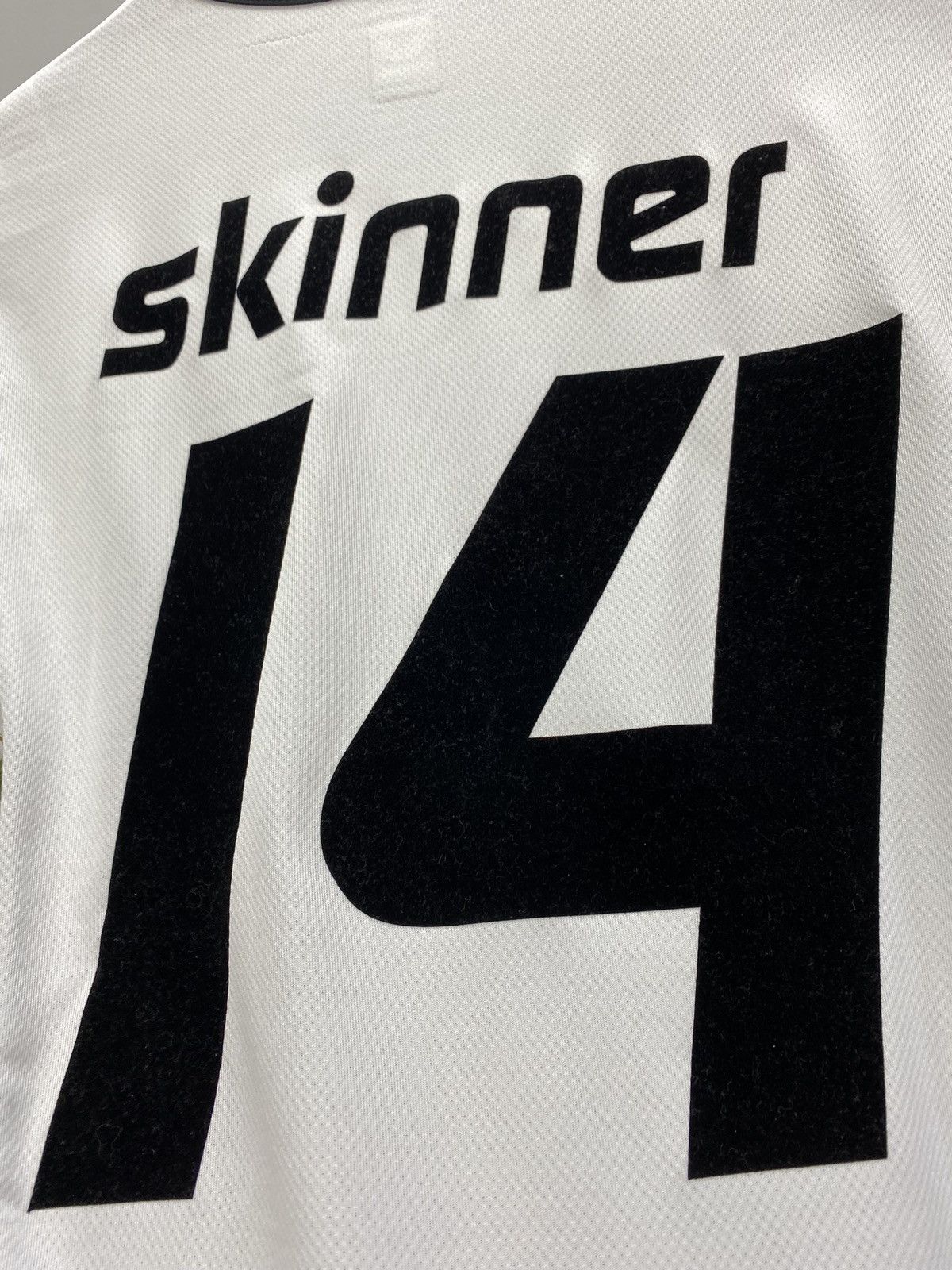 Vintage The Simpsons Erima Springfield #14 Skinner Soccer Jersey Size US L / EU 52-54 / 3 - 14 Thumbnail