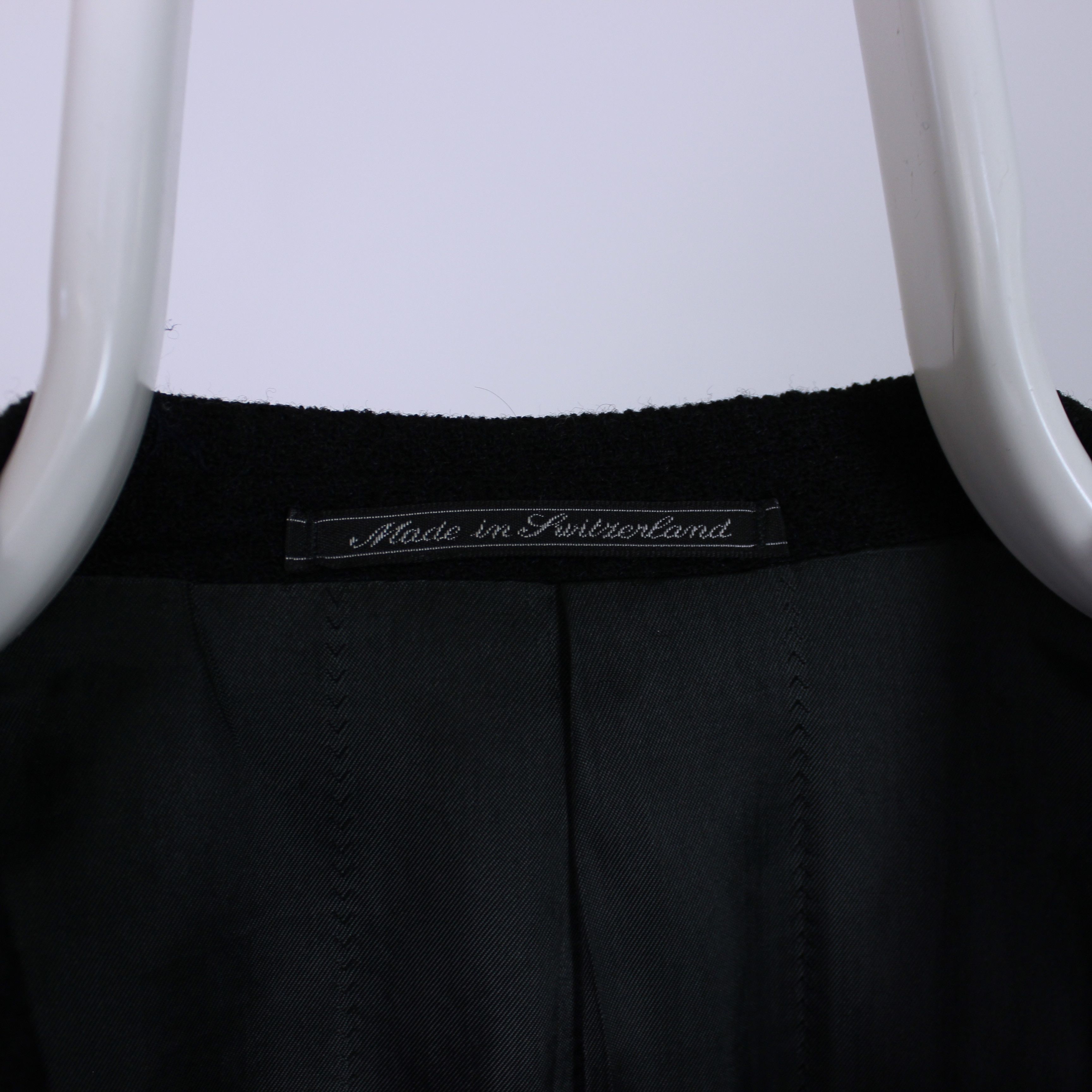 Versace Versace Jeans Couture V2 blazer wool 50R L XL black Size 50R - 8 Thumbnail