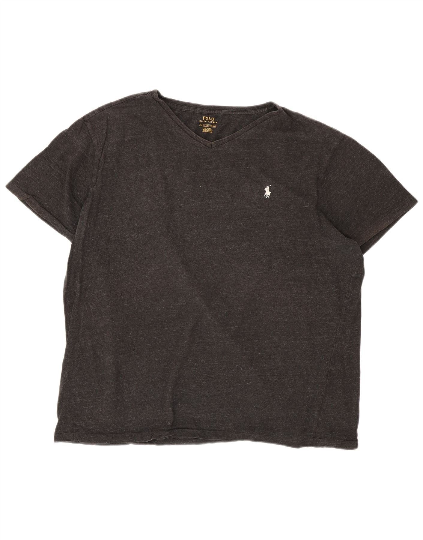 Polo Ralph Lauren Mens T-Shirt Top XL Grey Size US XXL / EU 58 / 5 - 1 Thumbnail