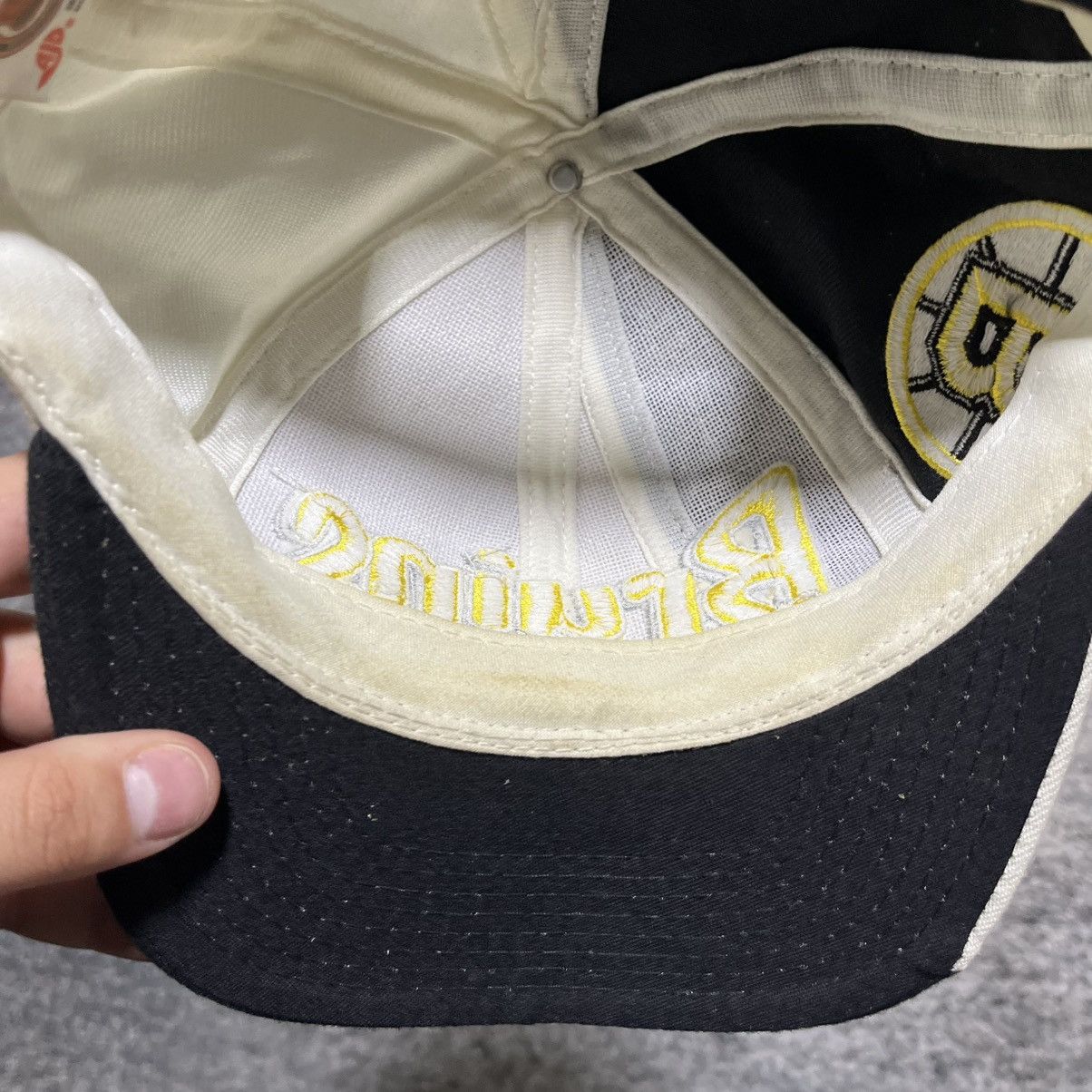NHL VINTAGE 90s BOSTON BRUINS EMBROIDERED NHL SNAPBACK HAT Size ONE SIZE - 7 Thumbnail