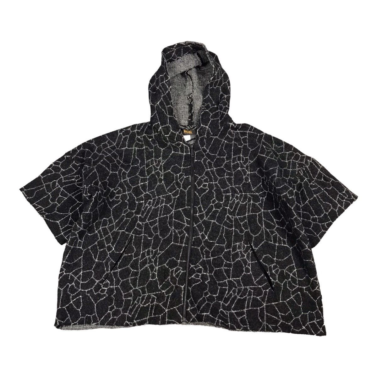 Diesel DIESEL WOOL OVERSIZE SHORT SLEEVE HOODIES JACKET Size US M / EU 48-50 / 2 - 1 Thumbnail