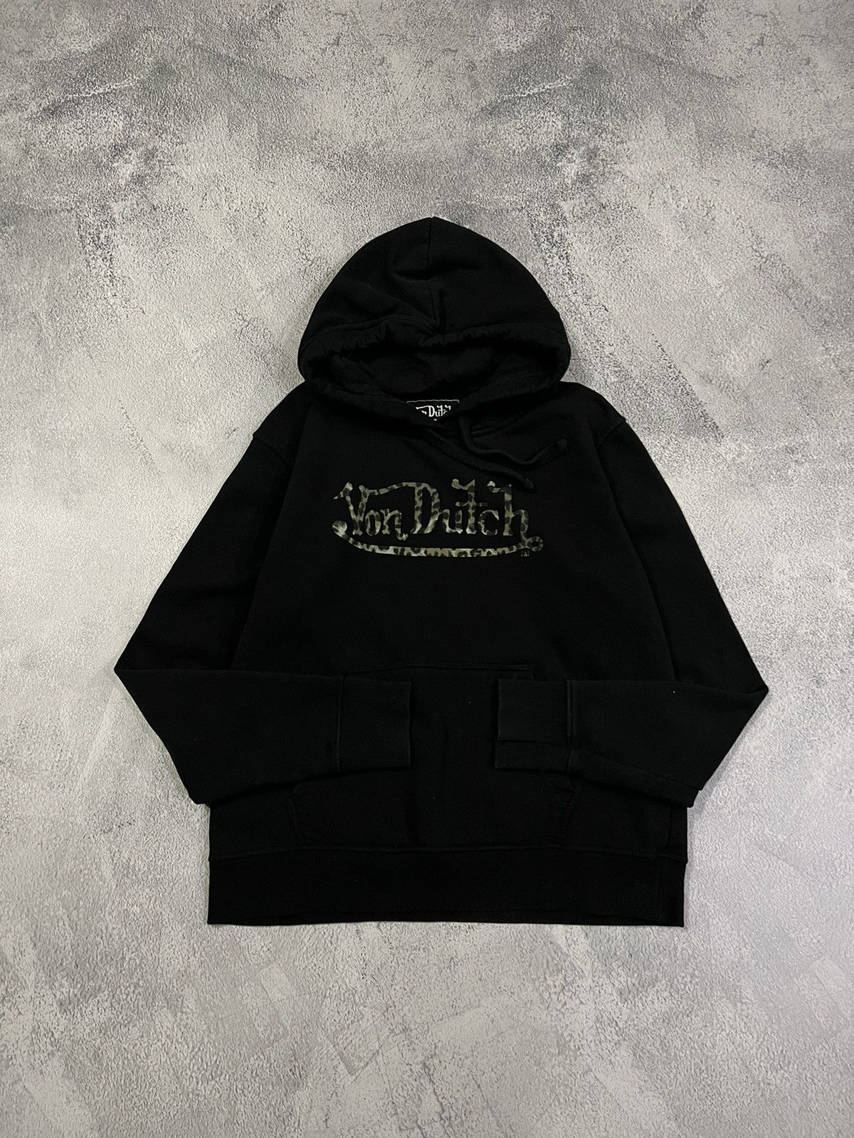 Von Dutch Vintage Von Dutch Camo Logo Hoodie Size US S / EU 44-46 / 1 - 2 Thumbnail