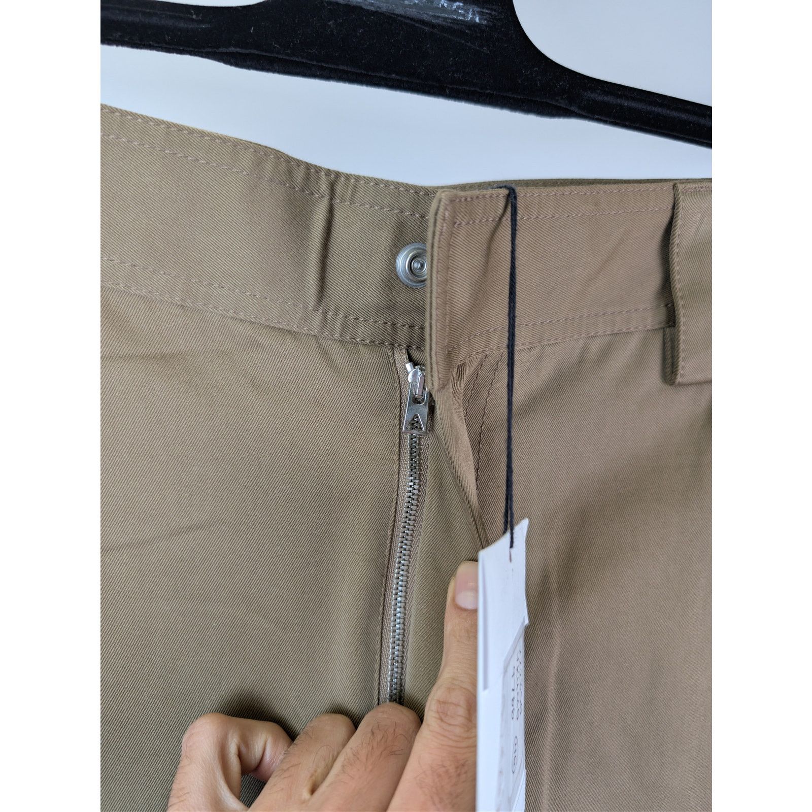 Bottega Veneta o1rshd1 Cotton Gabardine Cargo Trousers Pants Sand / Beige Size US 30 / EU 46 - 7 Thumbnail