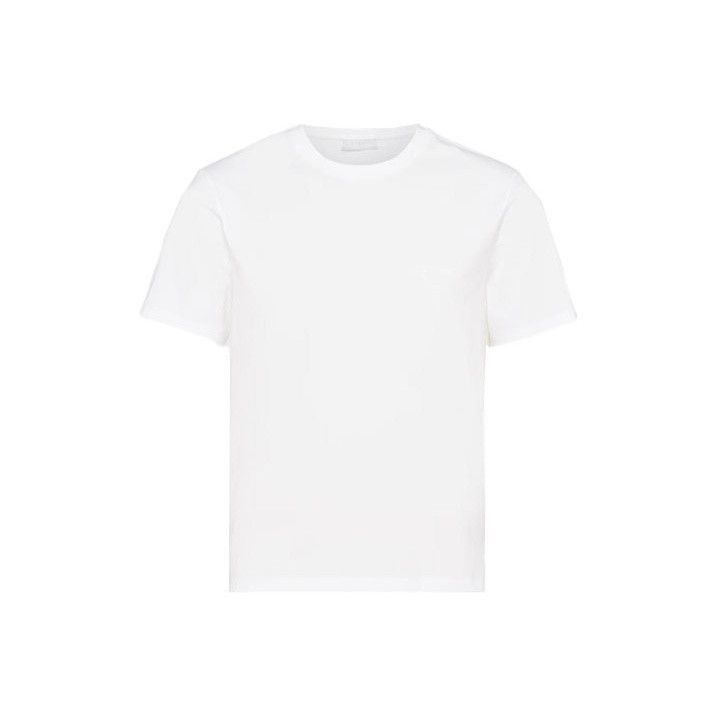Prada Prada SS22 White Short Sleeve TShirt-2506 Size US M / EU 48-50 / 2 - 3 Thumbnail
