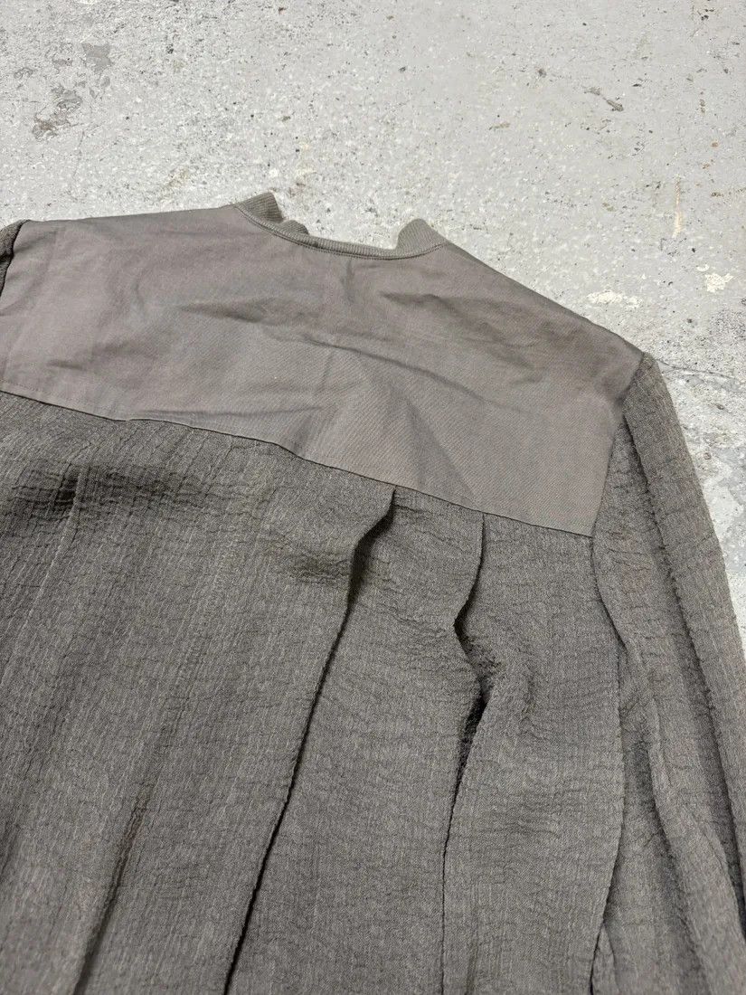 Helmut Lang × Vintage Helmut Lang Concrete Raw Grey Bomber Jacket Size XS / US 0-2 / IT 36-38 - 9 Thumbnail
