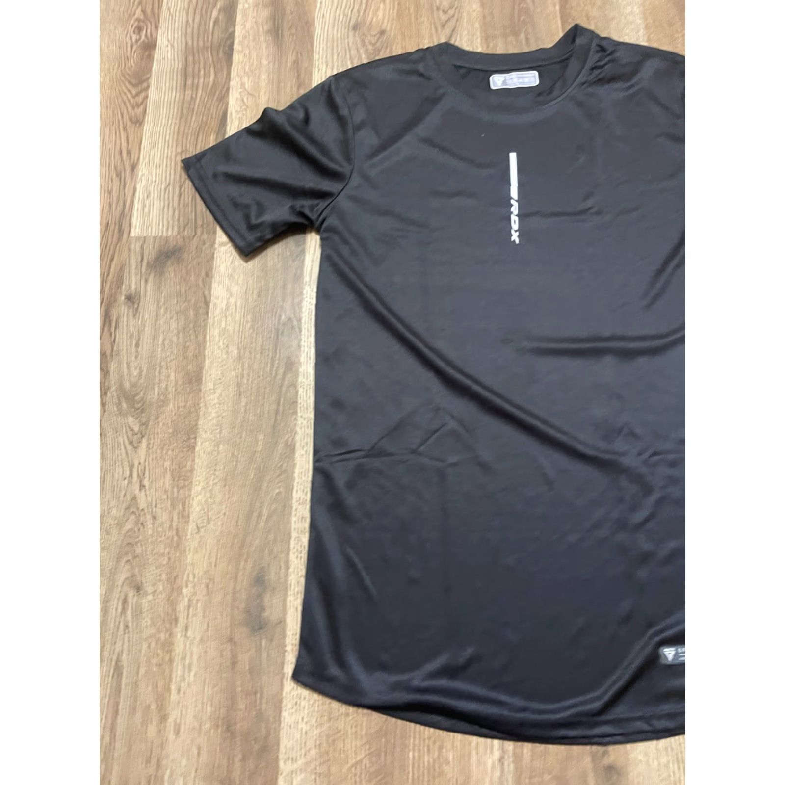 Logo 7 RDX Shirt Men L Black Activewear Logo Print Shirt Size US L / EU 52-54 / 3 - 3 Thumbnail