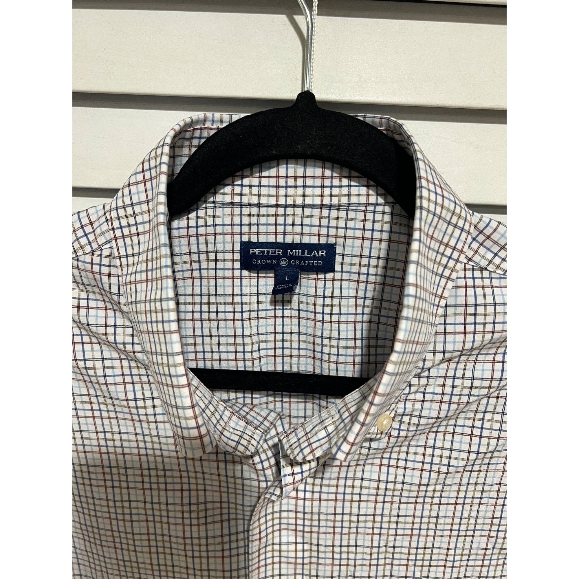 Peter Millar Peter Millar Crown Crafted Long Sleeve Button Up Shirt - Siz Size US L / EU 52-54 / 3 - 2 Thumbnail