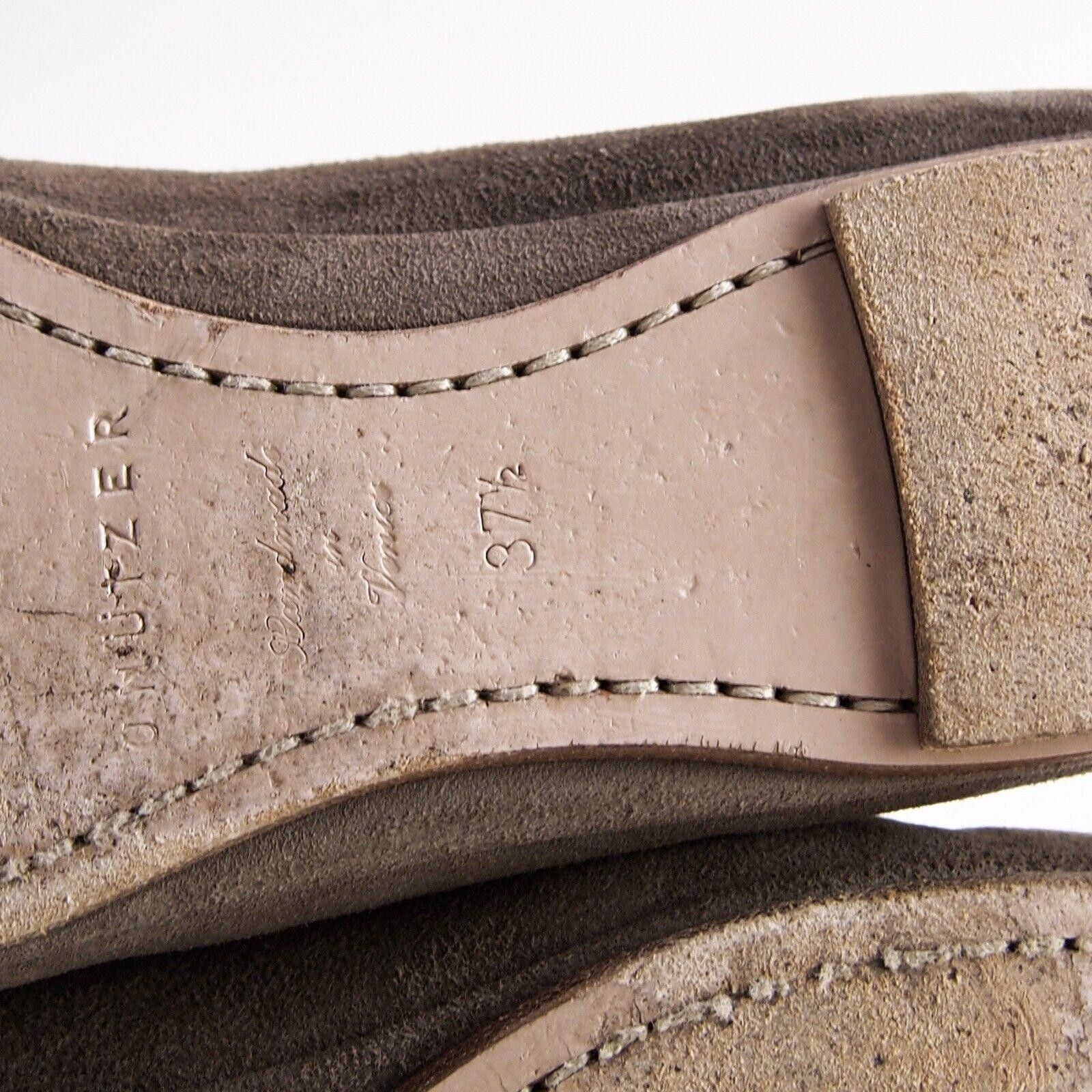 Designer Unutzer Tassel Loafers Brown Suede Womens EU 37.5 US 7.5 Size US 7.5 / IT 37.5 - 7 Thumbnail