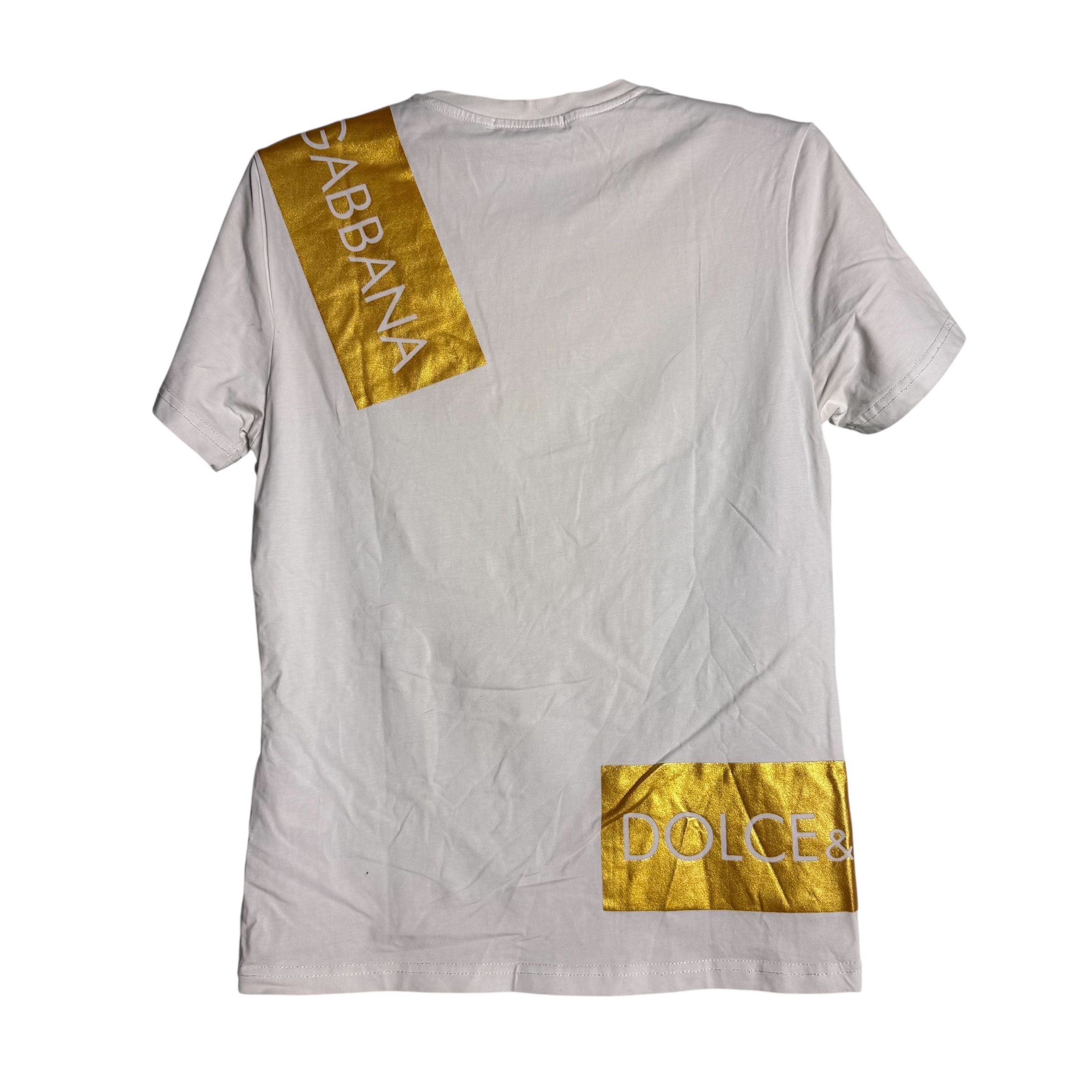 Dolce & Gabbana 🔥RARE🔥Dolce & Gabbana D&G Gold Logo T-shirt Size XL / US 12-14 / IT 48-50 - 4 Thumbnail