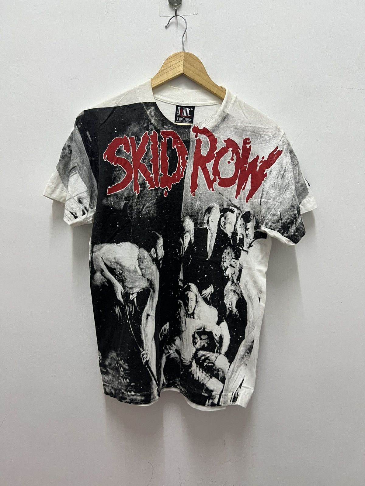 Skid Row Overprint Band Shirt
