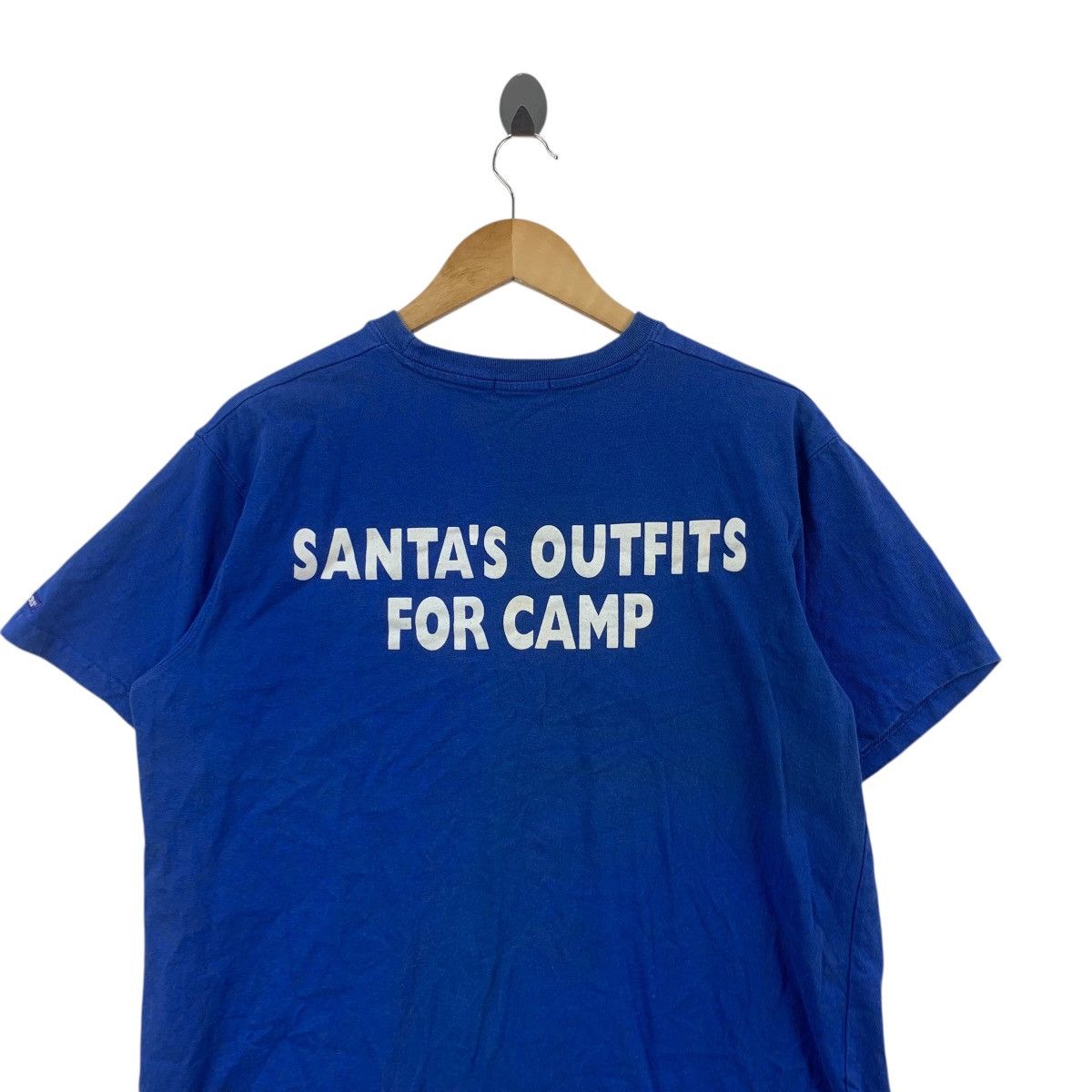 Vintage Vintage CAPTAIN SANTA WORLD Outfits For Camp Tee Shirt Top Size XXL / US 16-18 / IT 52-54 - 7 Thumbnail