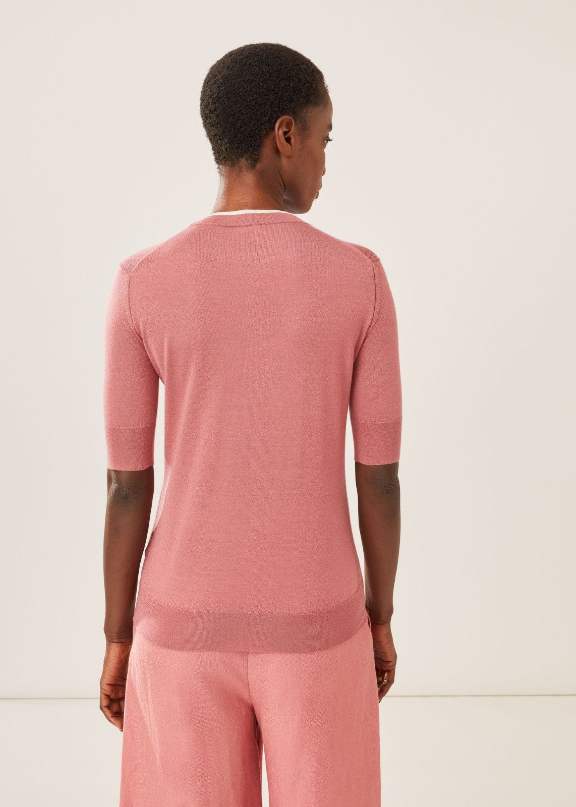 Loro Piana o1srvl11e0424 Sweater in Pink Size S / US 4 / IT 40 - 6 Thumbnail
