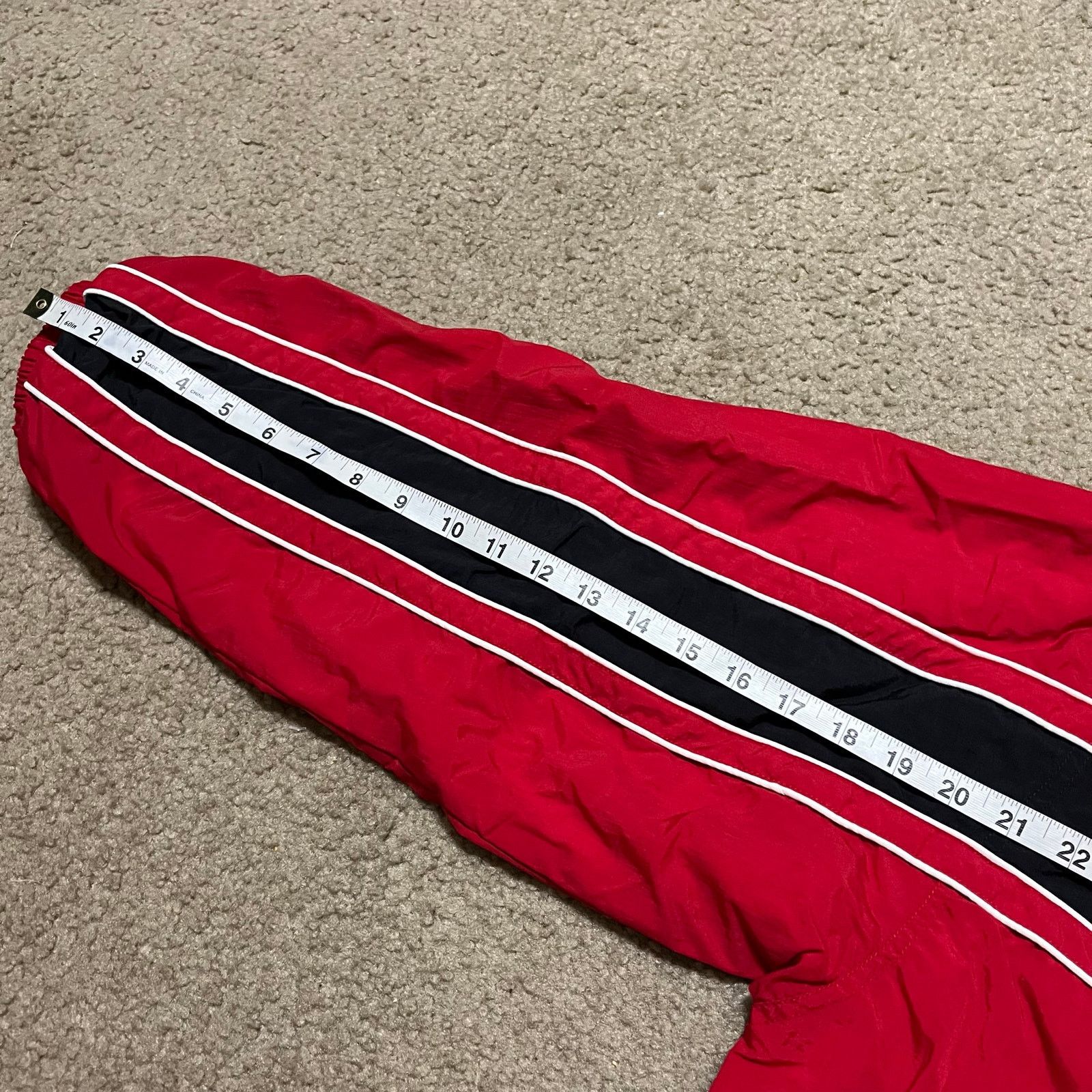 Fila Y2K FILA Windbreaker Jacket Red Black Stripe Full Zip Large Size US L / EU 52-54 / 3 - 7 Thumbnail