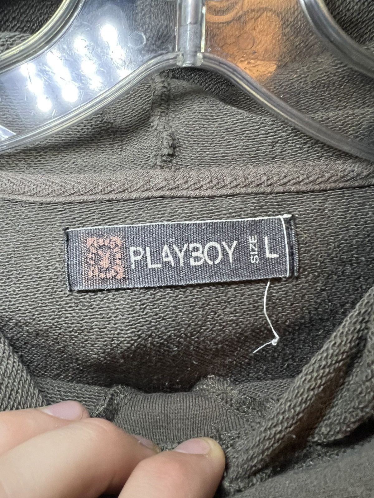 Playboy Vintage Playboy pullover hoodie Size US L / EU 52-54 / 3 - 3 Thumbnail